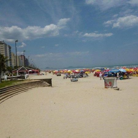 Praia Grande Apto 1 Quadra Do Mar Exterior foto
